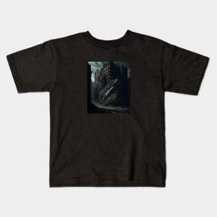 Collapsed Building Kids T-Shirt